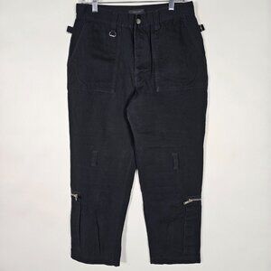 Undercover Jun Takahashi Japan Goth Mens Size Small Black Katsuragi Flight Pants
